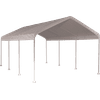 ShelterLogic Super Max Canopy, 10 x 20 ft, Waterproof and Durable Outdoor Canopy
