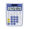 Casio MS-10VC Standard Function Calculator, Blue