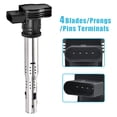 thumbnail image 2 of Ignition Coils For Audi A4 A5 Quattro Volkswagen CC Jetta 1.4L 1.8L 2.0L 2.4L 3.0L C1627 UF575 06F905115, 2 of 6