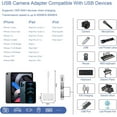 thumbnail image 4 of iPhone to USB Adapter, USB Adapter for iPad, 3 in 1 USB to Lightning Adapter, USB Adapter for iPhone Support iPhone/iPad/iOS 16, iPhone Camera Adapter Compatible Flash Drive iPad USB Adapter, 4 of 5