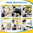 thumbnail image 6 of Reusable Chenille Microfiber Dust Duster, 2026 New Reusable Duster with Removable Washable Cloth Covers, 360°Electrostatic Duster Refills, Multi-Surface Dusting Mop for Efficient Home Cleaning, 6 of 7