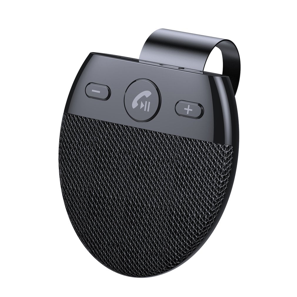 AA1B Handsfree Bluetooth Speakerphone Sun Visor Bluetooth Car Kit Music Player 
