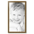 thumbnail image 2 of ArtToFrames 17x31 inch Muted Gold Glow Picture Frame, Gold MDF Poster Frame (4680), 2 of 8