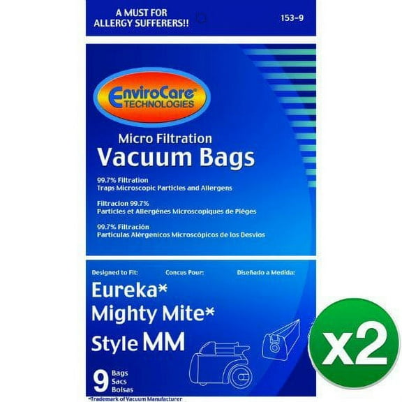 EnviroCare Replacement Vacuum Bag for 60295BA-6 (2Pack)