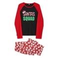 thumbnail image 3 of Nituyy Christmas Pajamas for Family Matching Xmas Christmas Pjs Set Santa Claus Cartoon Print Cute Holiday Family Sleepwear, 3 of 10