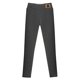 thumbnail image 5 of Gibobby Medias Afelpadas Translúcidas Leggings de invierno para mujer, informales, de Color sólido, elásticos, de cintura alta, térmicos, Capris, pantalones de entrenamiento, pantalones (Gris, M), 5 of 5