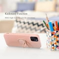 thumbnail image 2 of Case for iPhone 14 Plus 6.7 inch, Slim Liquid Silicone Phone Case 360 Rotatable Ring Holder Kickstand wtih Magnetic Car Mount Bumper Case Cover for iPhone 14 Plus 6.7 inch - Pink, 2 of 15