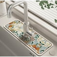 Household Kitchen Faucet Mats Soft Diatomite Material Absorbent Mats