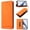 Orange, variant on Case for Samsung Galaxy S24 / S25, Shockproof PU Leather Flip Wallet Case with RFID Block Card Slots Kickstand Magnetic Phone Cover for Samsung Galaxy S24 / S25, Brown