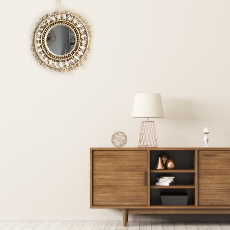 Hanging Wall Geometric Decorative Mirror Mirror Boho