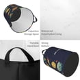 thumbnail image 3 of Laundry Basket, Space (2) Laundry Hamper Waterproof Laundry Bag Clothes Hamper Laundry Bin with Handles for Bedroom, Living Room, Kids Room, 3 of 6