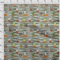 thumbnail image 4 of oneOone Cotton Poplin Dark Blue Fabric Cactus Fabric For Sewing Printed Craft Fabric By The Yard 42 Inch Wide, 4 of 5