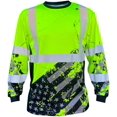 SafetyShirtz Hi Vis Work Shirts SS360 American Grit Class 3 High