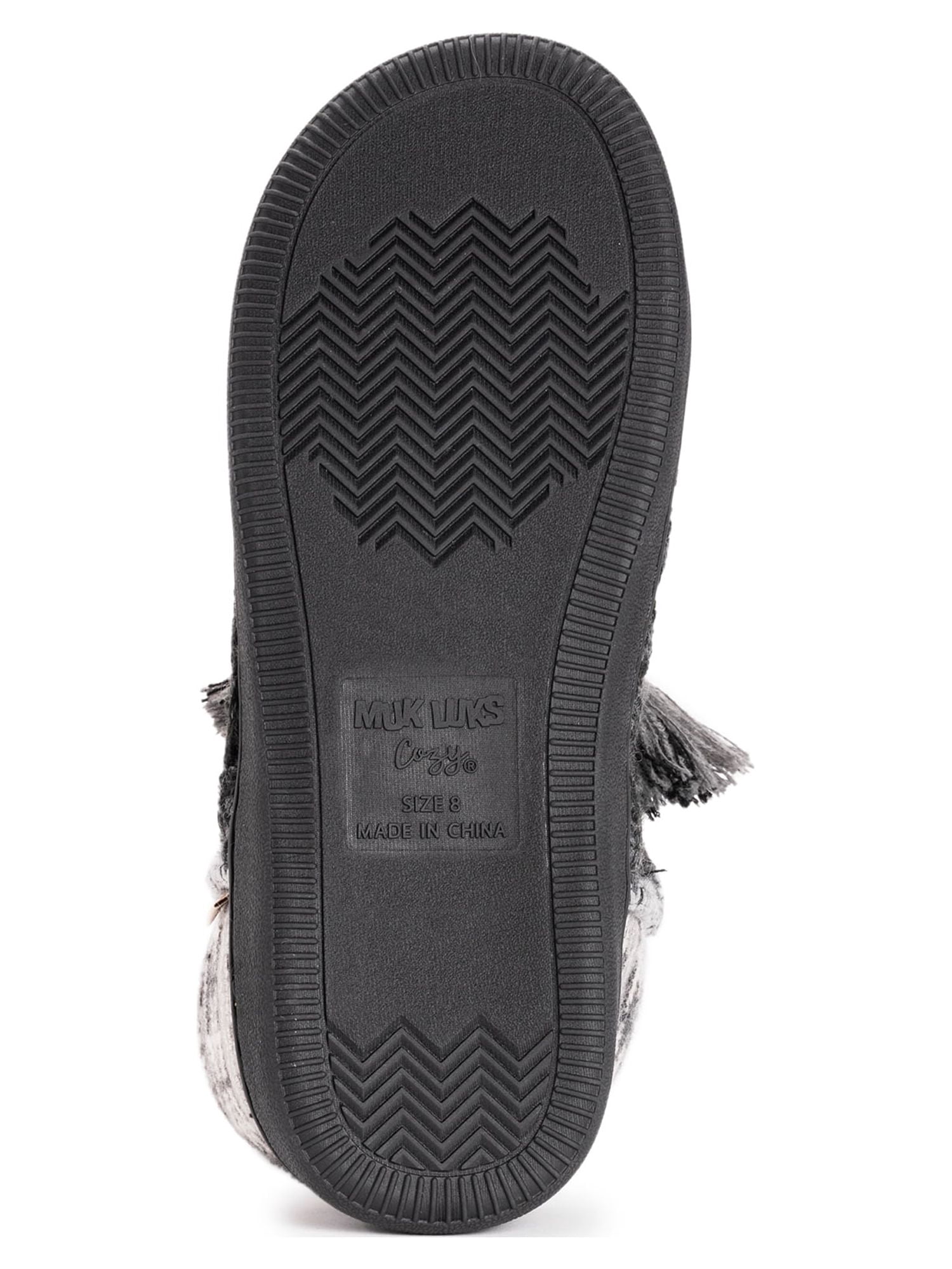 Muk Luks Women's Knit Back Bootie Slipper