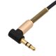 thumbnail image 4 of 1.7 1.7 Metro Cable de extensión de audio 3.5 mm Jack Macho Macho Aux Aux Cable Audio Extender de 3.5 mm Cable Con Primavera Línea de Alquiler de Teléfono Estruceable para La, 4 of 6