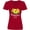 Red, variant on Inktastic Hawaii Girl Hibiscus Flowers Women's V-Neck T-Shirt