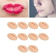 thumbnail image 4 of Practice Lips, Easy To Color 10PCS Open Mouth Multifunctional Silicone Lip Model  For Lip Nail Puncture Exercise Light Skin Colour,Dark Skin Colour,Black Skin Colour,Semi, 4 of 8