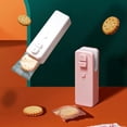 thumbnail image 3 of Selladora de Bolsas Recargable, Portátil, Recargable por USB, Mini Selladora de Bolsas con Cortador para Bocadillos, Bolsas de Alimentos Al Vacío, Sellado Térmico, 3 of 10
