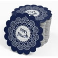 thumbnail image 4 of Inkdotpot Happy Diwali Bottle Tag Real Silver Foil Favor Hang Tags 50 Pack, 4 of 7