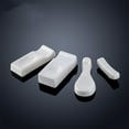 thumbnail image 2 of Kearding 9 palillos de cocina blancos, elegantes y prácticos, con textura , soporte para palillos de cerámica Mostrada blanco+7.5*3.3*2 cm, 2 of 6
