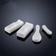 thumbnail image 4 of Matsuzay Soporte elegante esencial para palillos de cocina, vajilla de cerámica para todas las ocasiones, 9 piezas Mostrada blanco+8*3*1.5 cm, 4 of 6