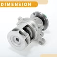 thumbnail image 4 of Bomba de Agua para BMW 318i 1991-1999 No.11511734595/11511734602/11510393338 con Anillo de Goma, 4 of 6