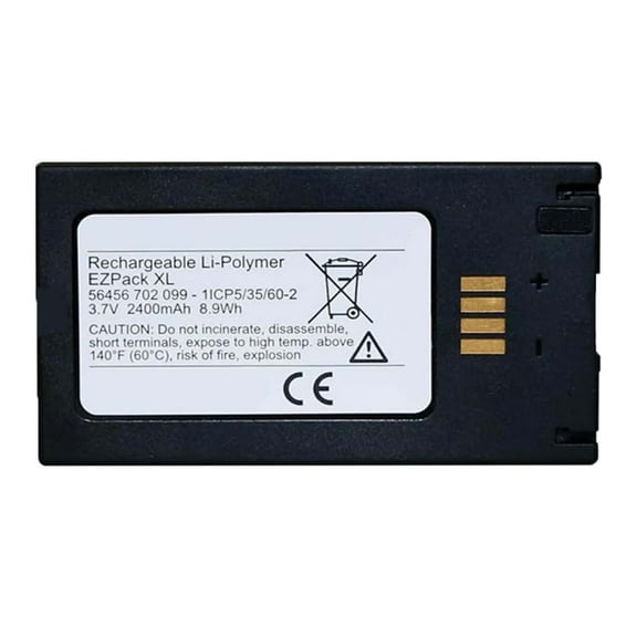 3.7V EZPack XL Replacement Battery for EZPack XL 56456 702 099 1ICP5/35/60-2
