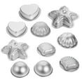 thumbnail image 1 of SHISUYAN Ensemble de 10 Moules à Bulles en Alliage d'Aluminium pour Bain, 1 of 8