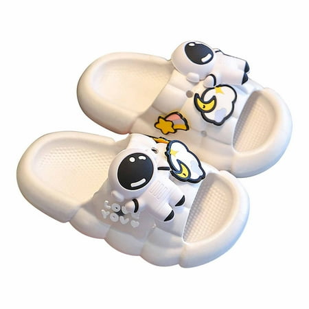 

TUOBARR Summer Savings Clearance! Baby Summer House Slippers Summer Children s Shoes Three-dimensional Astronaut Indoor Non-slip Soft-soled Slippers