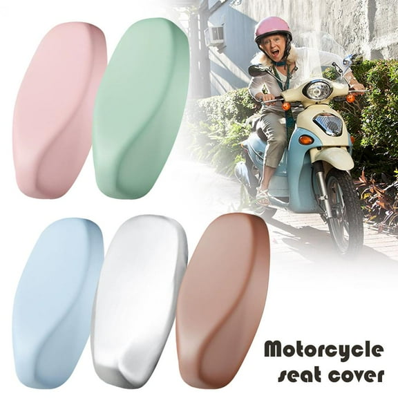 QHUDLV Leather Seat Cover,Fits Electric Scooter/Motorcycle,Waterproof