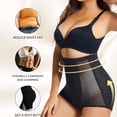 thumbnail image 4 of adviicd Womens Underwear Women's Plus Size "Fit for Me" Cotton Brief Panties Black XX-Large, 4 of 5