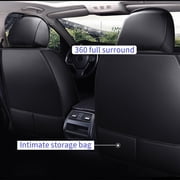 AOMSAZTO Seat Covers for Mazda CX-5/CX5 2013-2025 Ice Silk Leather Car seat Covers Full Set Summer Breathable