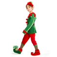 thumbnail image 4 of KVPLBQFD Christmas Outfit Newborn Girl Teen Girl Trendy Clothes Size 10 Girls Clothes 7 Year Old Boy Clothes 3t Girl Outfits Baby Boy Outfits Toddler, Green 18-24 Months, 4 of 6