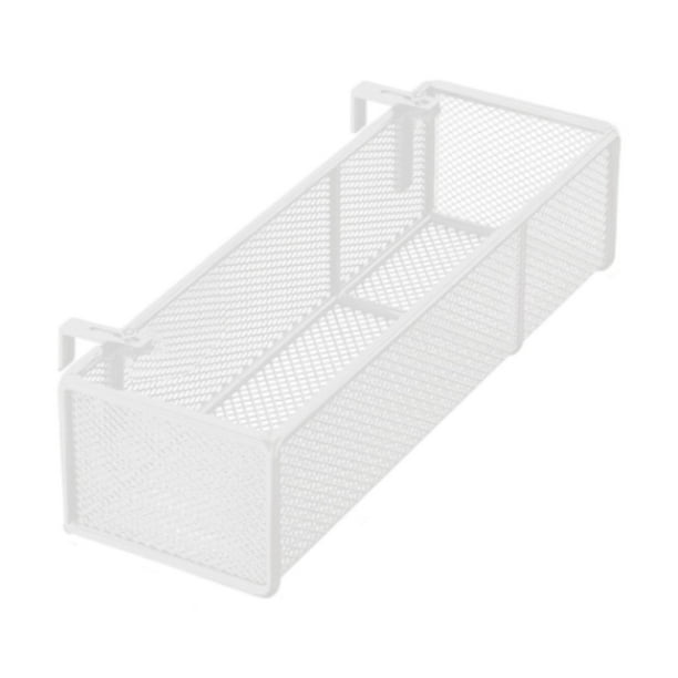 Cesta colgante de almacenamiento para mesita de noche con ganchos escalables, multifuncional para dormitorio. SG