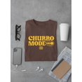 thumbnail image 3 of Churro Mode On Bold Retro Design Men's T-shirt, 3 of 4