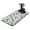 White-642, variant on Navy and Anchor Nautical Kitchen Mat – Absorbent Dish Drying Pad with Boat, Wave, Sail, and Beacon Design for Coffee Station or Coastal Counter Decor