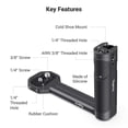 thumbnail image 2 of Empuñadura lateral SMALLRIG para DJI Ronin-S/SC/RS 2/RSC 2/RS 3/RS 4, 2 of 8