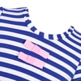 thumbnail image 3 of Richie House Girls' Striped Dress with Mesh Bottoms RH2754-A-11/12, 3 of 7
