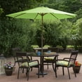 thumbnail image 2 of Northlight 9ft Outdoor Patio Market Umbrella with Hand Crank and Tilt, Lime Green, 2 of 8