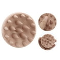 thumbnail image 4 of Unique Bargains 1 Pc Round Hair Shampoo Brush for Head Massage 2.91"x3.15" Skin Color, 4 of 6