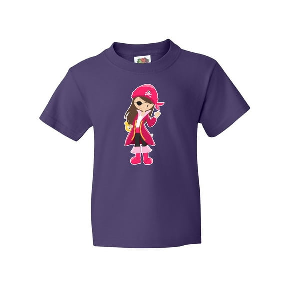 Inktastic Pirate Captain Youth T-Shirt