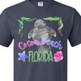 thumbnail image 4 of Inktastic Cocoa Beach Florida Cute Swimming Manatee T-Shirt, 4 of 5