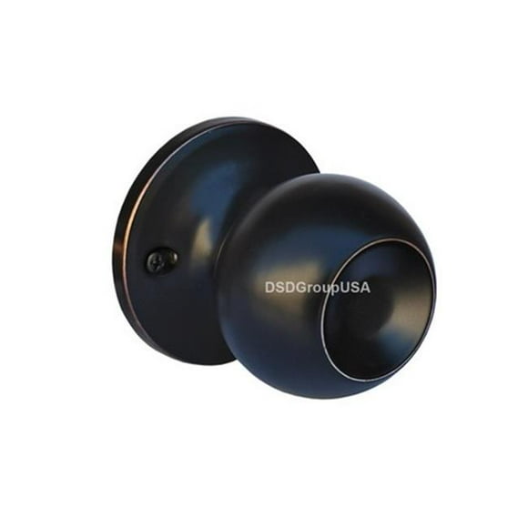 Constructor Chronos Dummy Door Lever Lock Set Knob Handle Set- Oil Rubbed Bronze