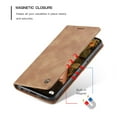 thumbnail image 3 of Case for Galaxy A23 4G Wallet Case, [RFID Blocking] Card Holder Stand [Shockproof TPU Interior Case] PU Leather Magnetic Protective Flip Cover Compatible with Galaxy A23 4G,
Brown, 3 of 11