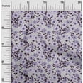 thumbnail image 2 of oneOone Viscose Jersey Medium Purple Fabric Floral Dress Material Fabric Print Fabric By The Yard 60 Inch Wide, 2 of 5