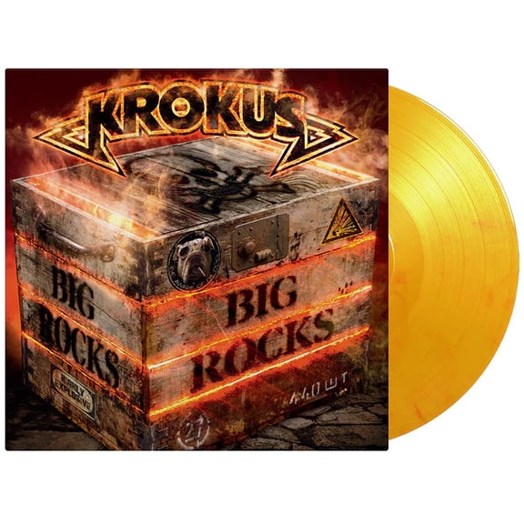 Krokus - Big Rocks - Limited 180-Gram Flame Colored Vinyl - Music & Performance