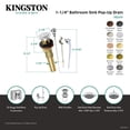 thumbnail image 4 of Kingston Brass KB2006AC Pop-Up Drain with Overflow, 22 Gauge, Antique Copper, 4 of 4