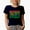 Navy Blue, variant on Becoming the Best Version of Myself, Personal Development or Growth Quote, Groovy Retro Wavy Text Merch Gift, Black T-Shirt, Medium
