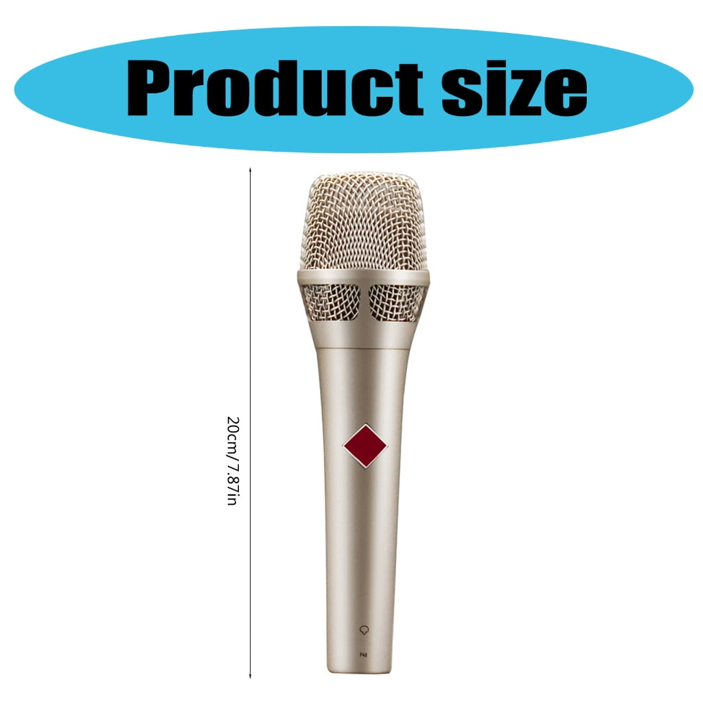 BQBQERT Condenser Microphones Professional Studio Live Cardioid Microphones for Vocals Podcasting