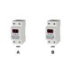 thumbnail image 3 of Tholdsy Protector de voltaje de carril DIN ABS reemplazo Digital botón eléctrico Control bajo voltaje hogar Oficina Hotel voltímetro Adaptadores de corriente 63A, 3 of 6